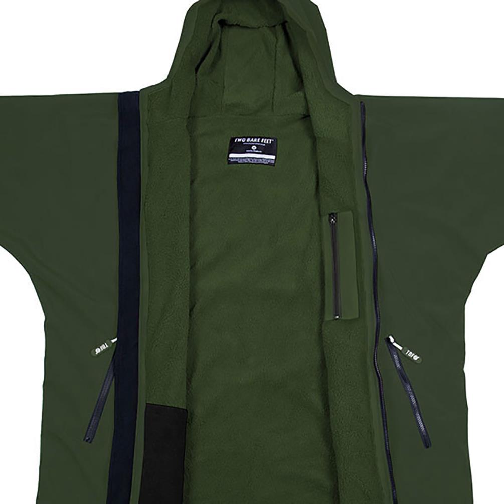 Two Bare Feet Kids Weatherproof Packable Changing Robe & Travel Bag - Forest Green / Forest Green Extra Image 2